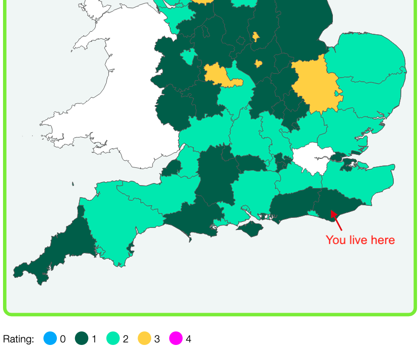 ESCC's dismal result in 2024 Active Travel England assessment